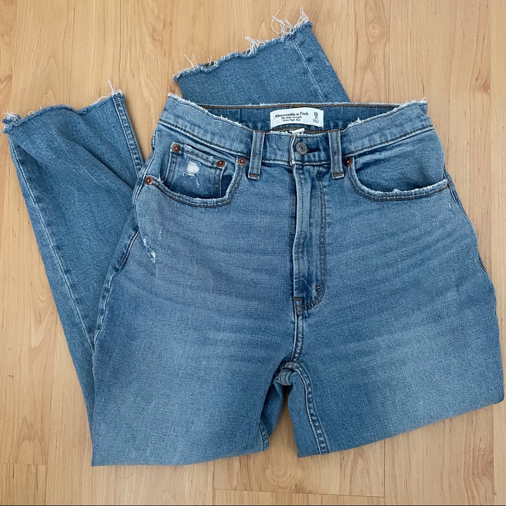Abercrombie & Fitch ankle straight jeans